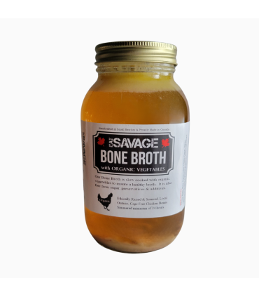 Eat Savage Organic Chicken Bone Broth