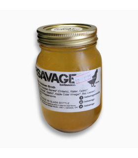 Eat Savage Organic Chicken Bone Broth 500ml